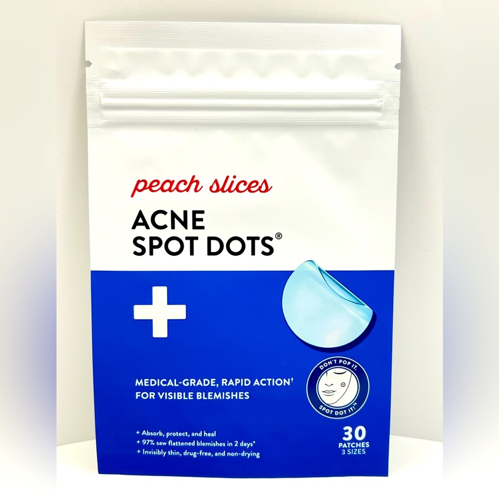 $4 🌸 Peach Slices Acne Spot Dots ~ Peach & Lilly ~ NEW